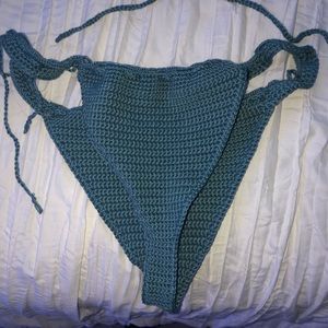 Handmade crochet bathing suit bottoms